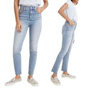 Madewell Light Blue Straight Leg Jeans